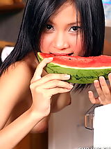 Black Pussy, Asian Women cho hye eun 24 innocent kitchen fruit fridge